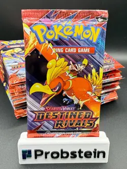 Pokemon TCG Destined Rivals Scarlet & Violet Booster Pack Lot Of 30 SEALED PACKS - Image 2