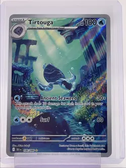 TIRTOUGA 2025 POKEMON BLACK BOLT ILLUSTRATION RARE 106/086 Q4339 - Image 1