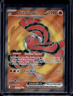 2025 Pokemon Phantasmal Flames Oricorio ex Ultra Rare #110/094 - Image 1