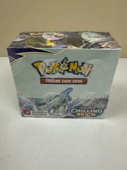 Pokemon Chilling Reign Factory Sealed Booster Box - Image 1