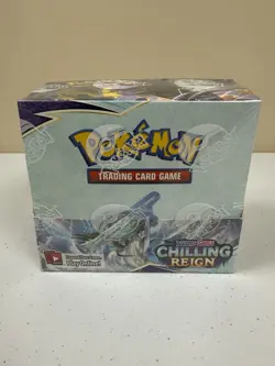 Pokemon Chilling Reign Factory Sealed Booster Box - Image 2