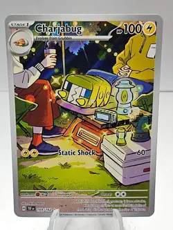 Charjabug 169/162 IR Illustration Rare Pokemon 2024 Temporal Forces - Image 1