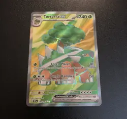 Pokemon TCG Torterra ex 185/162 Temporal Forces Full Art Holo Rare NM - Image 1