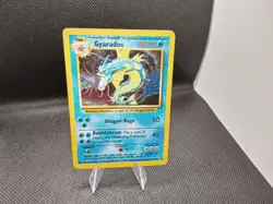 Pokemon TCG Base Set Gyarados Holo 6/102 LP/NM Unlimited (Original Owner) - Image 1