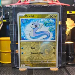 Dratini 151 Reverse Holo Pokemon TCG 147/165 Scarlet & Violet Common - Image 1