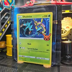 Dhelmise Trick or Trade Vivid Voltage Pokemon TCG 019/185 Sword Shield Uncommon - Image 2