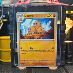 Dugtrio Obsidian Flames Pokemon TCG 104/197 Scarlet & Violet Uncommon - Image 1