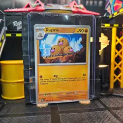 Dugtrio Obsidian Flames Pokemon TCG 104/197 Scarlet & Violet Uncommon - Image 3