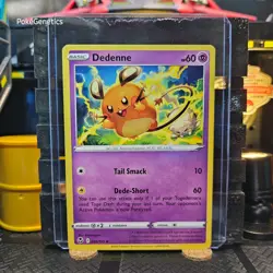 Dedenne Silver Tempest Pokemon TCG 085/195 Sword & Shield Uncommon - Image 1