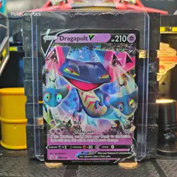 Dragapult V Rebel Clash Ultra Rare Pokemon TCG 092/192 Sword & Shield - Image 1