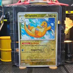 Dragonite 151 Reverse Holo Pokemon TCG 149/165 Scarlet & Violet Rare - Image 1