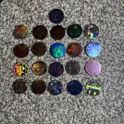 Pokemon TCG Holographic Coins - Lot Of 21x - Lugia & More - Image 4