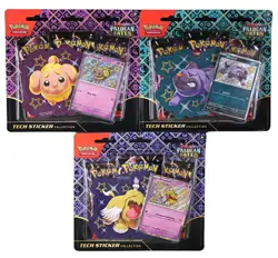 Pokemon Scarlet & Violet Paldean Fates Tech Sticker Collection 12 Box Case #ZTH - Image 2