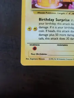Pokemon Pikachu Birthday Promo Celebrations 25th Anniversary - Image 5
