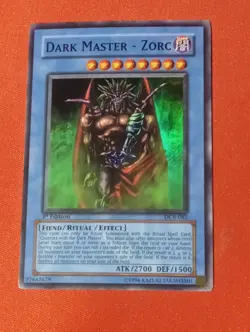 Yu-Gi-Oh ! dark master -zorc dcr-082 1ST Edition Super VLP - Image 1