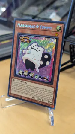 YU-GI-OH Marshmao Yummy DOOD-EN024 1st Edition Secret Rare NM - Image 2
