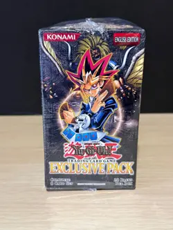 YU-GI-OH! EXCLUSIVE PACK (EP1) FACTORY SEALED 20 PACK BOOSTER BOX YUGIOH 2004 E - Image 1