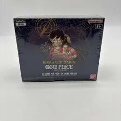 One Piece TCG ENGLISH OP-01 Romance Dawn White Bottom Booster Box SEALED - Image 1