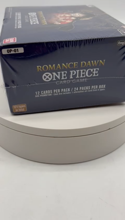 One Piece TCG ENGLISH OP-01 Romance Dawn White Bottom Booster Box SEALED - Image 2