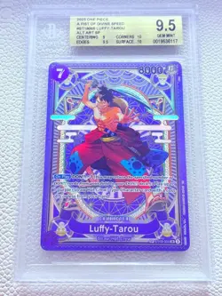 2025 One Piece LUFFY-TAROU ST18-005 SPECIAL ALTERNATE ART BGS 9.5 OP11 ENGLISH - Image 1