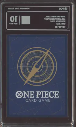 2024 One Piece Chinese 1st Anniversary Set OP01-025 Roronoa Zoro PCG 10 GEM MINT - Image 2