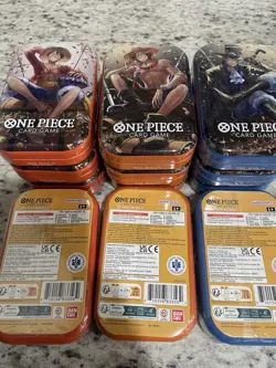 One piece mini tin vol 2 op-13 carrying on his will set of 12 display included - Image 3