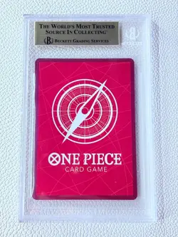 2024 One Piece MONKEY.D.LUFFY OP09-061 ALTERNATE ART BGS 10 EMPERORS NEW WORLD - Image 2