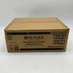 One Piece OP14-EB04 The Azure Sea's Seven English 12 Booster Box Case Sealed - Image 1
