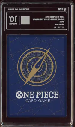 2024 One Piece Japanese Emperors In The New World OP08-106 Nami PCG 10 PRISTINE - Image 2