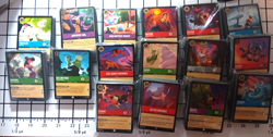 Disney Lorcana TCG card lot of 800 cards 10 foils and a few misc ungraded - Image 1
