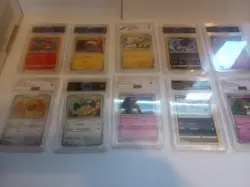 Graded Card Pokemon Lot Gem 10 9 Magmar Ralts Weavile Shedinja Sneasel Electabuz - Image 1