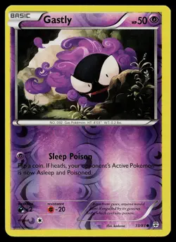 Pokemon Card - Gastly Generations 33/83 Common Reverse Holo - Image 1