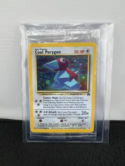 Cool Porygon - 15 - Pokemon Wizards Black Star Promo Card SEALED Holo NM - Image 1