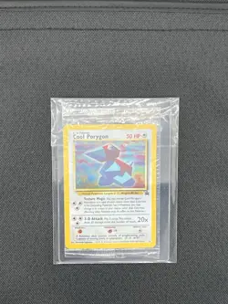 Cool Porygon - 15 - Pokemon Wizards Black Star Promo Card SEALED Holo NM - Image 2