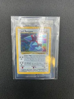 Cool Porygon - 15 - Pokemon Wizards Black Star Promo Card SEALED Holo NM - Image 3