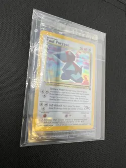 Cool Porygon - 15 - Pokemon Wizards Black Star Promo Card SEALED Holo NM - Image 4