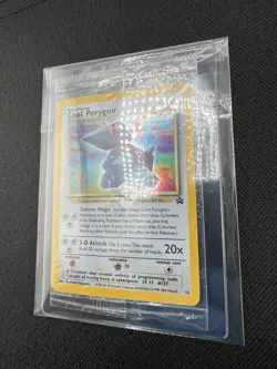 Cool Porygon - 15 - Pokemon Wizards Black Star Promo Card SEALED Holo NM - Image 5