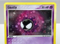 Gastly 63/112 FireRed & LeafGreen Reverse Holo Pokemon Card - Heavily Played - Image 3