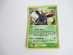 Heracross 7/101 Holo SWIRL Rare NM Hidden Legends Pokemon Card - Image 3
