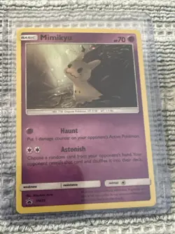 Mimikyu SM29 - Sun and Moon - Holo Promo 2017 Pokemon Card - Image 1