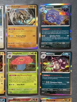 Pokemon Cards Lot 151 Reverse + Holo Rare Flareon Raichu Shinji Kanda Aerodactyl - Image 3