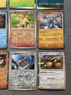 Pokemon Cards Lot 151 Reverse + Holo Rare Flareon Raichu Shinji Kanda Aerodactyl - Image 5