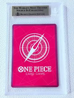 2022 Eustass Captain Kid BGS 10 One Piece Card Game Super Pre-Release ST02-001 - Image 2