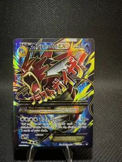 Pokemon TCG M Gyarados EX 115/122 Full Art Shiny Breakpoint Holo Card - Image 1
