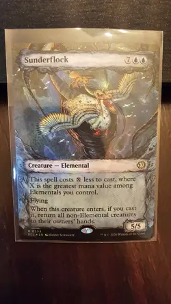 Sunderflock (Showcase) Lorwyn Eclipsed Foil - Image 1