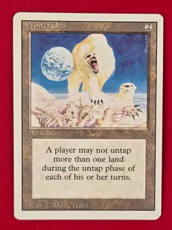 Winter Orb Revised Edition Regular LP MTG Magic The Gathering Ships FAST - Image 1