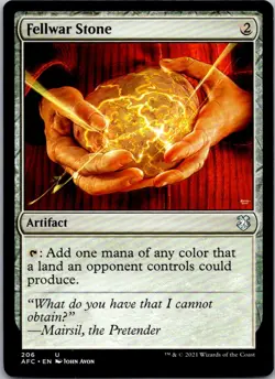 Fellwar Stone U Commander: Adventures in the Forgotten Realms 206 NM Normal - Image 1