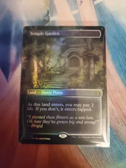 Temple Garden (Borderless) Lorwyn Eclipsed Foil - Image 1