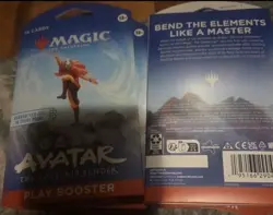 2X Magic The Gathering: Avatar The Last Airbender - Sleeved Booster 2 Pack LOT - Image 2