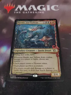 Mtg. Rankle and Torbran. Foil Showcase. March of the Machine. Nm - Image 1